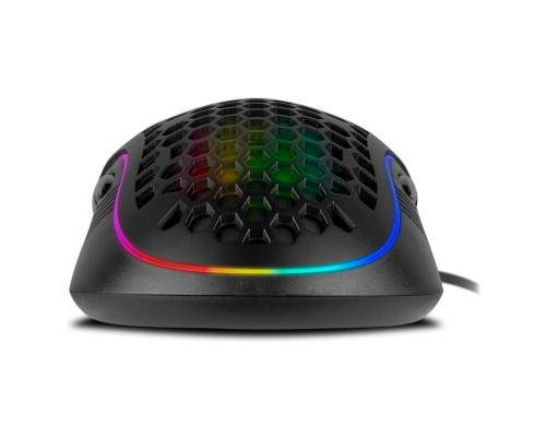 Мышь Sven RX-G860 SV-017699 оптическая, проводная, 12800 dpi, USB, 8 кн., RGB подсветка, цвет  черный