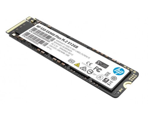 Накопитель HP EX900 Plus Series 35M33AA SSD, M.2, 512Gb, PCI-E x4, чтение  3200 Мб/сек, запись  2200 Мб/сек, 3D NAND, 200 TBW