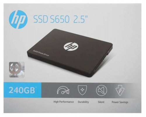 Накопитель HP S650 Series 345M8AA SSD, 2.5