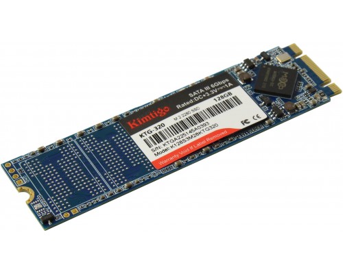 Накопитель Kimtigo KTA-320 K128S3M28KTG320 SSD, M.2, 128Gb, SATA-III, чтение  500 Мб/сек, запись  350 Мб/сек, 3D NAND, 40 TBW