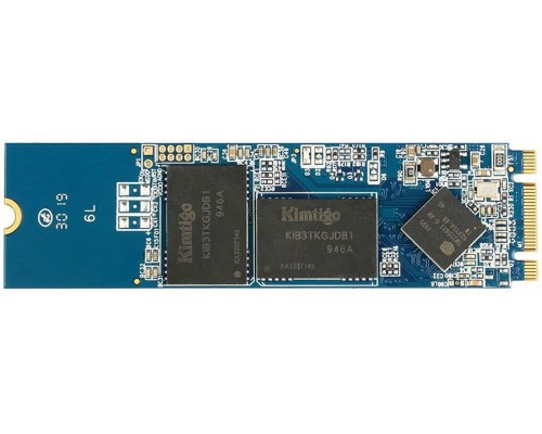 Накопитель Kimtigo KTA-320 K256S3M28KTG320 SSD, M.2, 256Gb, SATA-III, чтение  500 Мб/сек, запись  400 Мб/сек, 3D NAND, 75 TBW