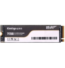 Накопитель Kimtigo TP-3500 K002P3M28TP3500 SSD, M.2, 2.0Tb, PCI-E x4, чтение  3300 Мб/сек, запись  3000 Мб/сек, 3D NAND, 800 TBW, NVMe                                                                                                                    