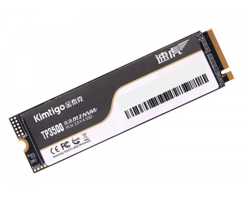 Накопитель Kimtigo TP-3500 K002P3M28TP3500 SSD, M.2, 2.0Tb, PCI-E x4, чтение  3300 Мб/сек, запись  3000 Мб/сек, 3D NAND, 800 TBW, NVMe