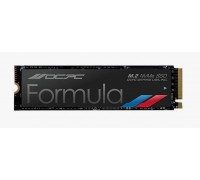 Накопитель OCPC Formula SSDM2PCIEF256G SSD, M.2, 512Gb, PCI-E 3.0 x4, чтение  1800 Мб/сек, запись  1500 Мб/сек, 3D NAND, 150 TBW, NVMe, TRIM                                                                                                              