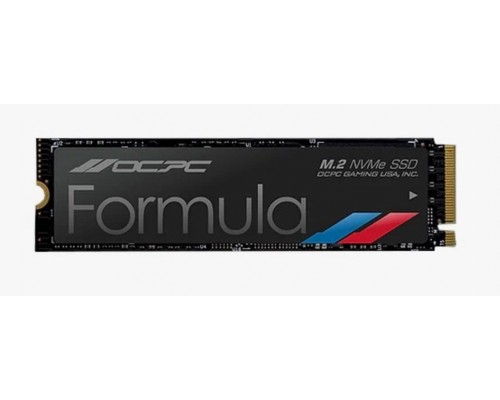 Накопитель OCPC Formula SSDM2PCIEF256G SSD, M.2, 512Gb, PCI-E 3.0 x4, чтение  1800 Мб/сек, запись  1500 Мб/сек, 3D NAND, 150 TBW, NVMe, TRIM