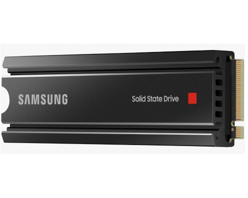 Накопитель Samsung 980 PRO MZ-V8P2T0CW SSD, M.2, 2.0Tb, PCI-E 4.0 x4, чтение  7000 Мб/сек, запись  5100 Мб/сек, 3D NAND, 1200 TBW, heatsink