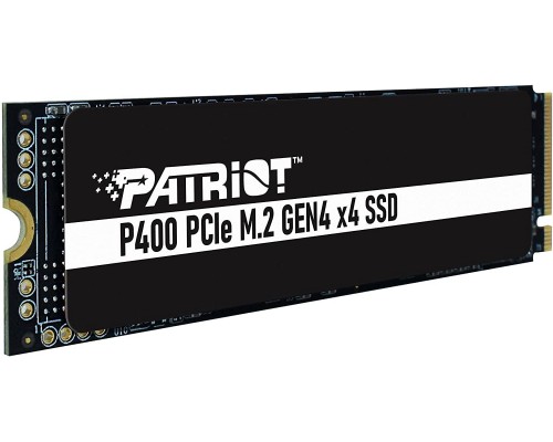 Накопитель Patriot P400 P400P2TBM28H SSD, M.2, 2.0Tb, PCI-E 4.0 x4, чтение  4900 Мб/сек, запись  4400 Мб/сек, 3D NAND, 1600 TBW