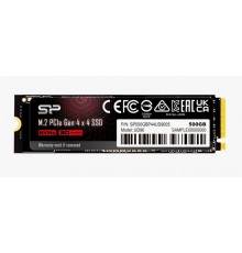 Накопитель Silicon Power UD90 SP500GBP44UD9005 SSD, M.2, 500Gb, PCI-E 4.0 х4, чтение  4800 Мб/сек, запись  4200 Мб/сек, 3D NAND, 300 TBW                                                                                                                  