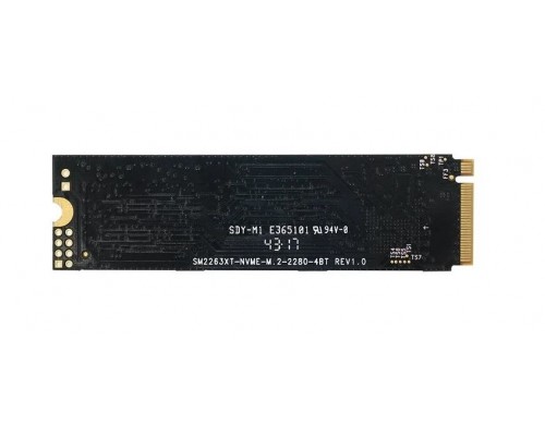 Накопитель KingSpec NE Series NE-128 2280 SSD, M.2, 128Gb, PCI-E 3.0 x4, чтение  1800 Мб/сек, запись  600 Мб/сек, 3D NAND, 87 TBW