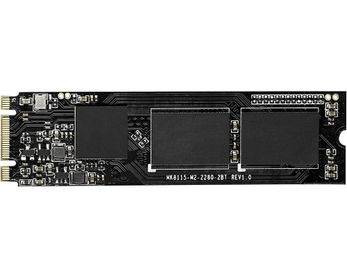 Накопитель KingSpec NT Series NT-256 2280 SSD, M.2, 256Gb, SATA III, чтение  560 Мб/сек, запись  540 Мб/сек, 3D NAND, 90 TBW