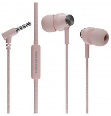 Наушники More choice G20 Pink проводные, вкладыши, 20-20000 Гц, 32 Ом, 95 дБ, mini jack 3.5 мм, с микрофоном, розовые                                                                                                                                     