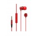 Наушники More choice P71 Red проводные, вкладыши, 20-20000 Гц, 32 Ом, 110 дБ, mini jack 3.5 мм, с микрофоном, красные