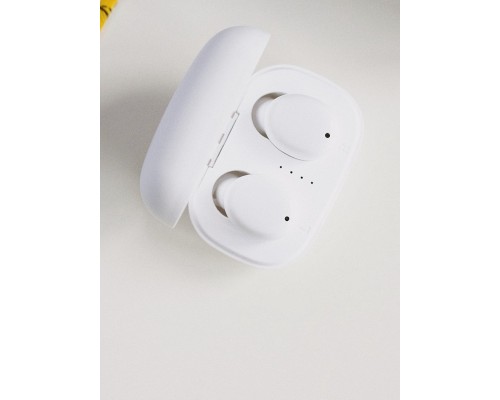 Наушники More choice BW10S White TWS беспроводные, вкладыши, 20-20000 Гц, 16 Ом, Bluetooth, с микрофоном, micro USB, 280 мАч, IPХ4, белые