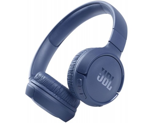 Наушники JBL Tune 510BT Blue беспроводные, накладные, Bluetooth, 20-20000 Гц, 32 Ом, с микрофоном, USB Type-C, 32 мм, 450 мАч, синий