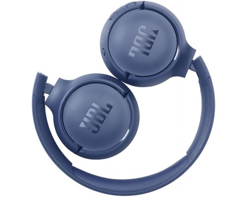 Наушники JBL Tune 510BT Blue беспроводные, накладные, Bluetooth, 20-20000 Гц, 32 Ом, с микрофоном, USB Type-C, 32 мм, 450 мАч, синий