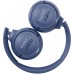Наушники JBL Tune 510BT Blue беспроводные, накладные, Bluetooth, 20-20000 Гц, 32 Ом, с микрофоном, USB Type-C, 32 мм, 450 мАч, синий