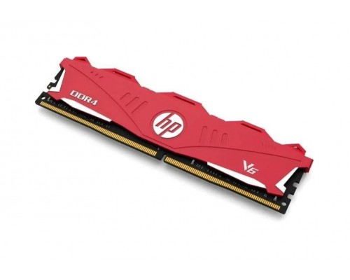 Оперативная память 16GB HP V6 7EH62AA DDR4, 2666 MHz, 21300 Мб/с, CL18, 1.2 В (DIMM) red