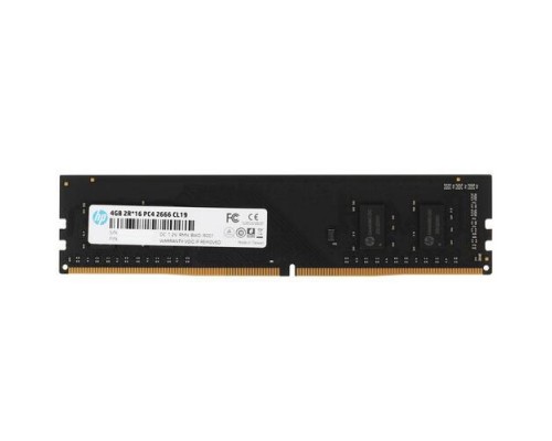 Оперативная память 4GB HP V2 7EH54AA DDR4, 2666 MHz, 21300 Мб/с, CL19, 1.2 В (DIMM)