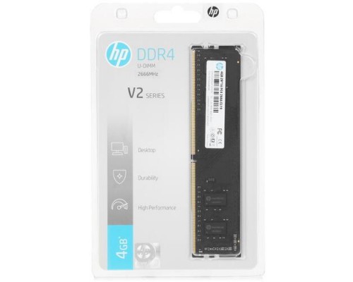 Оперативная память 4GB HP V2 7EH54AA DDR4, 2666 MHz, 21300 Мб/с, CL19, 1.2 В (DIMM)