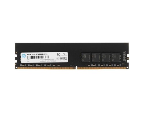 Оперативная память 32GB HP V2 18X17AA DDR4, 2666 MHz, 21300 Мб/с, CL19, 1.2 В (DIMM)