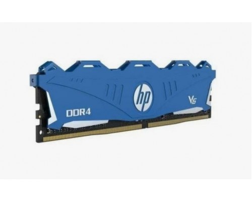 Оперативная память 16GB HP V6 7TE39AA (8Gbx2) DDR4, 3000 MHz, 24000 Мб/с, CL16, 1.35 В (DIMM) blue