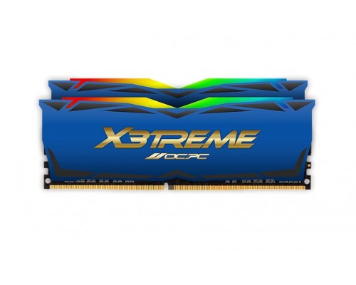 Оперативная память OCPC X3 RGB Blue Label MMX3A2K32GD436C18BU