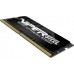 Оперативная память 8GB Patriot Viper Steel PVS48G320C8S DDR4, 3200 MHz, 25600 Мб/с, CL18, 1.35 В (SO-DIMM)