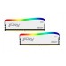 Оперативная память 32Gb Kingston Fury Beast White RGB KF436C18BWAK2/32 (2x16Gb KIT), DDR4, 3600 MHz, 28800 Мб/с, CL16, 1.35 В (DIMM)