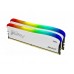 Оперативная память 32Gb Kingston Fury Beast White RGB KF436C18BWAK2/32 (2x16Gb KIT), DDR4, 3600 MHz, 28800 Мб/с, CL16, 1.35 В (DIMM)