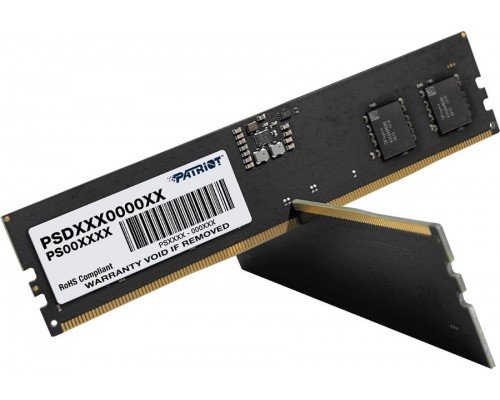 Оперативная память 16GB Patriot Signature Line PSD516G4800K (2x8Gb) DDR5, 5600 MHz, 44800 Мб/с, CL46, 1.1 В (DIMM)