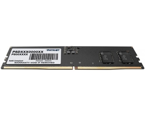 Оперативная память 8GB Patriot Signature Line PSD58G560041 DDR5, 5600 MHz, 44800 Мб/с, CL46, 1.1 В (DIMM)