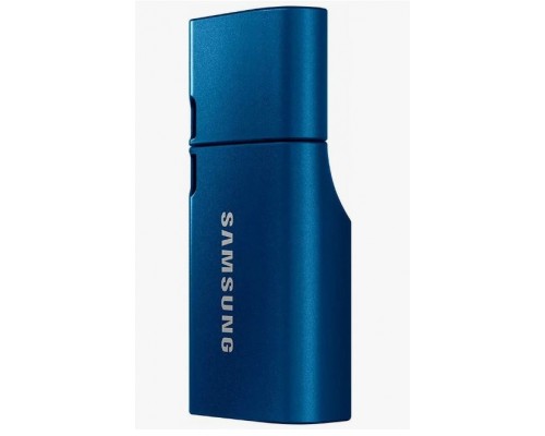 Флеш карта Samsung MUF-128DA/APC 128Gb, USB Type-C, чтение до 400 МБ/сек, металл, синий