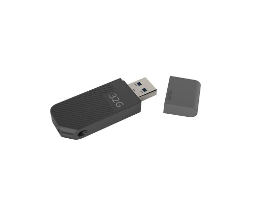 Флеш карта Acer UP300-32G-BL BL.9BWWA.525 black 32Gb, USB 3.0, с колпачком, пластик, черная