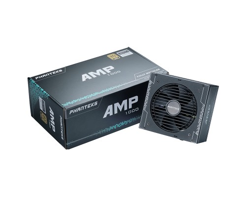 Блок питания PHANTEKS AMP 1000W (Active PFC, 120mm Fan, Japanese Capacitors, 80 PLUS Gold, Fully Modular) [PH-P1000G] Retail