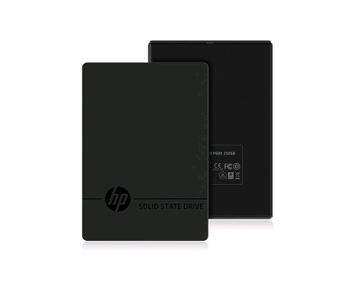 Внешний накопитель SSD HP P600 250Gb USB 3.2 Gen 2 Black, алюминиевый корпус 3XJ06AA