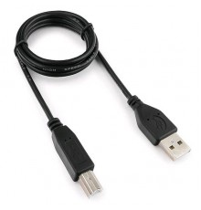 Кабель USB 2.0 Гарнизон AM/BM 1 м черный (GCC-USB2-AMBM-1M)                                                                                                                                                                                               