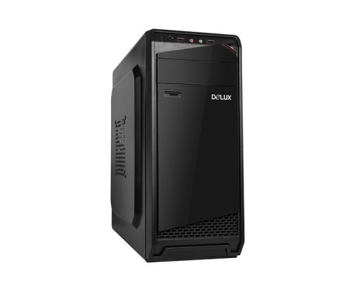 Корпус DELUX DW605 (ATX, без БП) черный