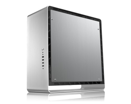 Корпус JONSBO UMX6-A Silver без БП, mini-ITX, micro-ATX, ATX, серебристый