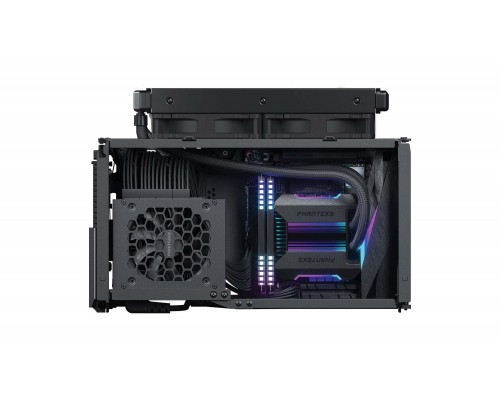 Корпус PHANTEKS Evolv Shift XT Satin Black / ARGB Lighting / Расширяемый ITX  корпус / PCI-E 4.0x16 /  PH-ES121XT_DBK01_RU