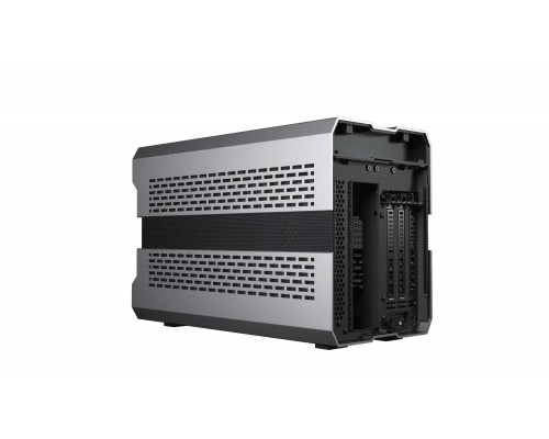 Корпус PHANTEKS Evolv Shift XT Silver / ARGB Lighting / Расширяемый ITX  корпус / PCI-E 4.0x16 /  PH-ES121XT_DGS01_RU