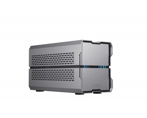 Корпус PHANTEKS Evolv Shift XT Silver / ARGB Lighting / Расширяемый ITX  корпус / PCI-E 4.0x16 /  PH-ES121XT_DGS01_RU