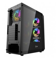 Корпус Powercase Mistral Edge, Tempered Glass, 4x 120mm 5-color fan, чёрный, ATX  (CMIEB-L4)                                                                                                                                                              