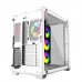 Корпус Powercase Vision White, Tempered Glass, 4х 120mm 5-color fan, белый, ATX  (CVWA-L4)