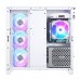 Корпус MagniumGear NEO Qube 2 Infinity Mirror, White, Dual System, боковая и передняя панель Tempered Glass, Mid-Tower / MG-NE620QI_DWT02_RU