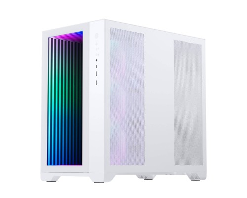 Корпус MagniumGear NEO Qube 2 Infinity Mirror, White, Dual System, боковая и передняя панель Tempered Glass, Mid-Tower / MG-NE620QI_DWT02_RU