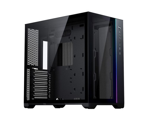 Корпус MagniumGear NEO Qube 2, Black, Dual System, ARGB Strip, боковая и передняя панель Tempered Glass, Mid-Tower / MG-NE620Q_DBK02_RU