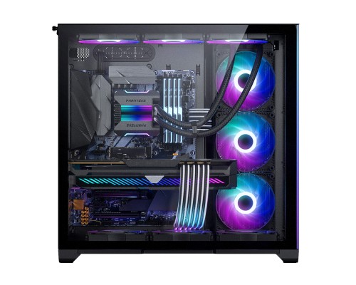 Корпус MagniumGear NEO Qube 2, Black, Dual System, ARGB Strip, боковая и передняя панель Tempered Glass, Mid-Tower / MG-NE620Q_DBK02_RU