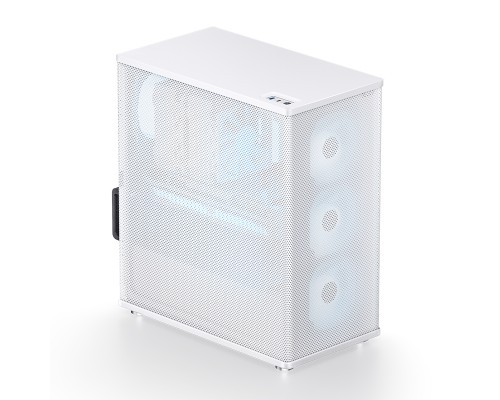 Корпус JONSBO VR4 White без БП, mini-ITX, micro-ATX, ATX, белый