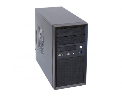 Корпус CHIEFTEC MESH CT-01B-OP без БП, черный, mATX