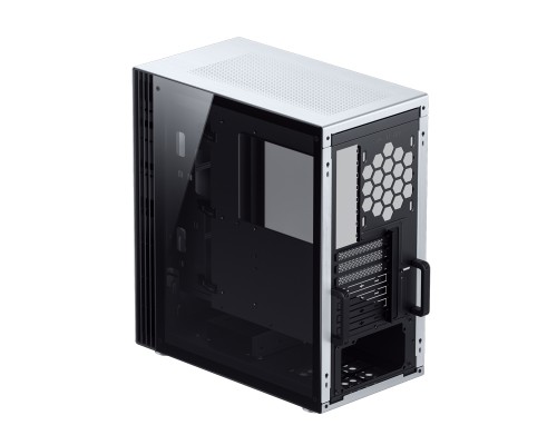 Корпус JONSBO U6 Silver без БП, боковые панели из закаленного стекла, mini-ITX, micro-ATX, ATX, серебристый